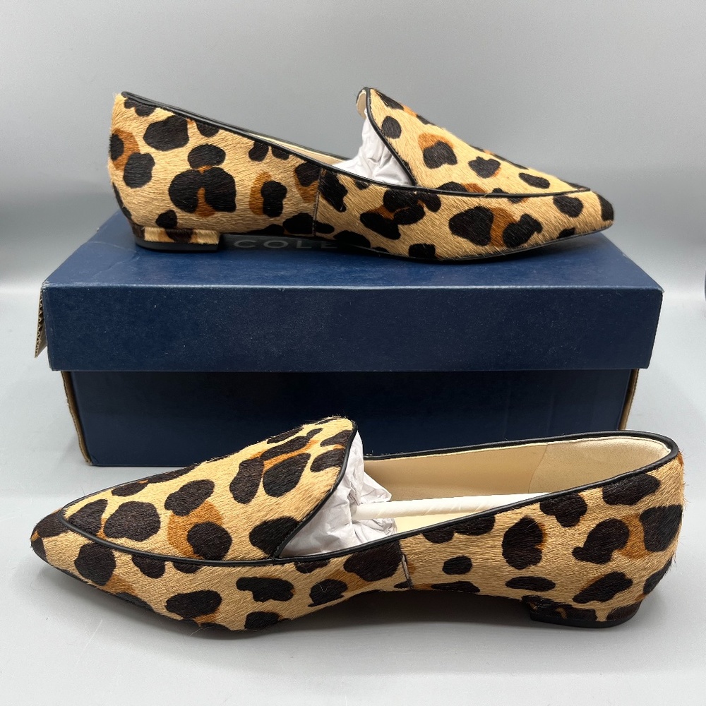 Cole Haan Brie Skimmer Flats - Leopard Print